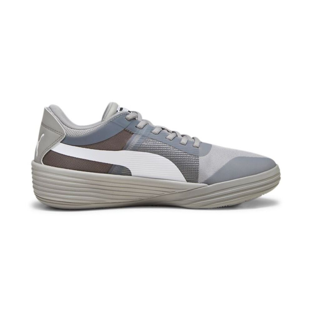 Puma Mens Clyde All-Pro Team Gray Shoes (NWT) - Picture 2 of 5